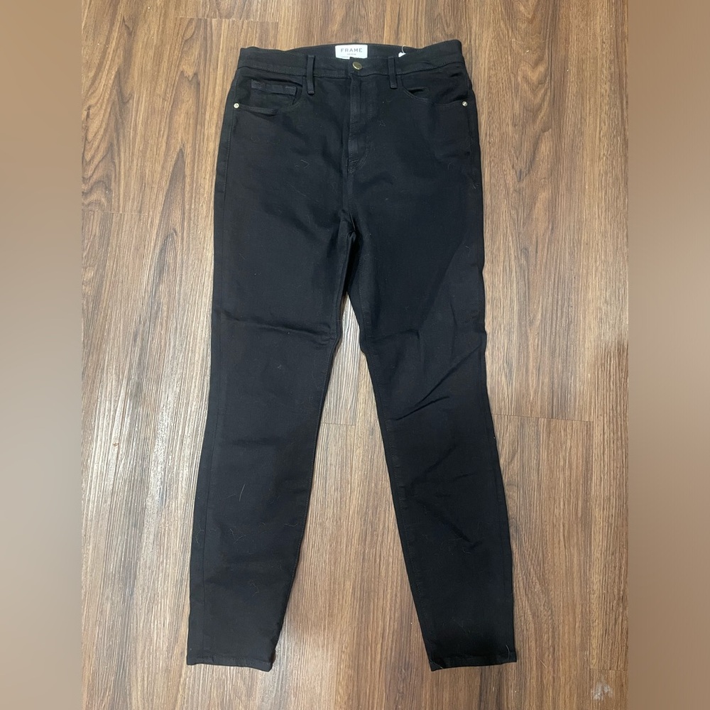 FRAME Ali HighRise Cigarette Denim Pant